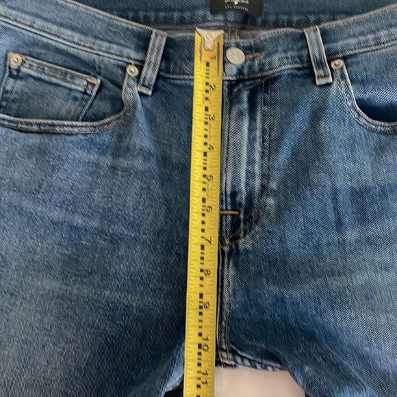 7 For All Mankind Austyn Relaxed Fit Straight Jeans Men’s Sz 33 - Picture 13 of 16